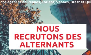 RECRUTEMENT ALTERNANTS