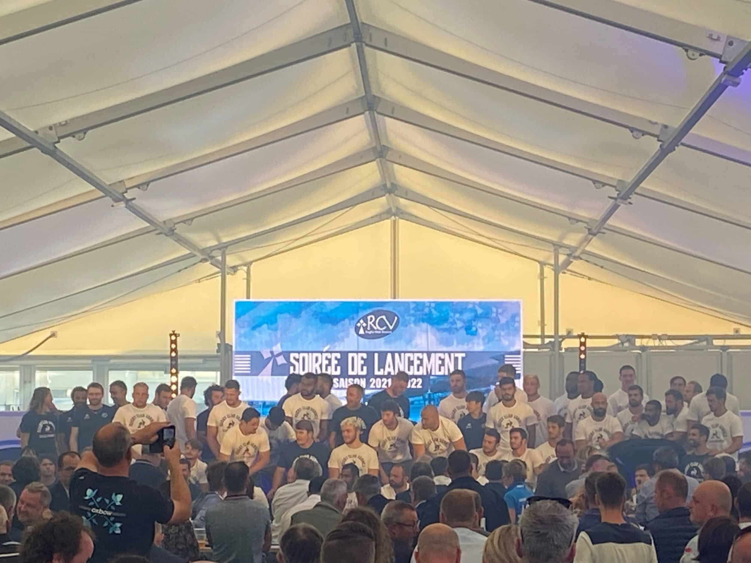 Soirée de lancement – Rugby Club Vannes – saison 2021-2022