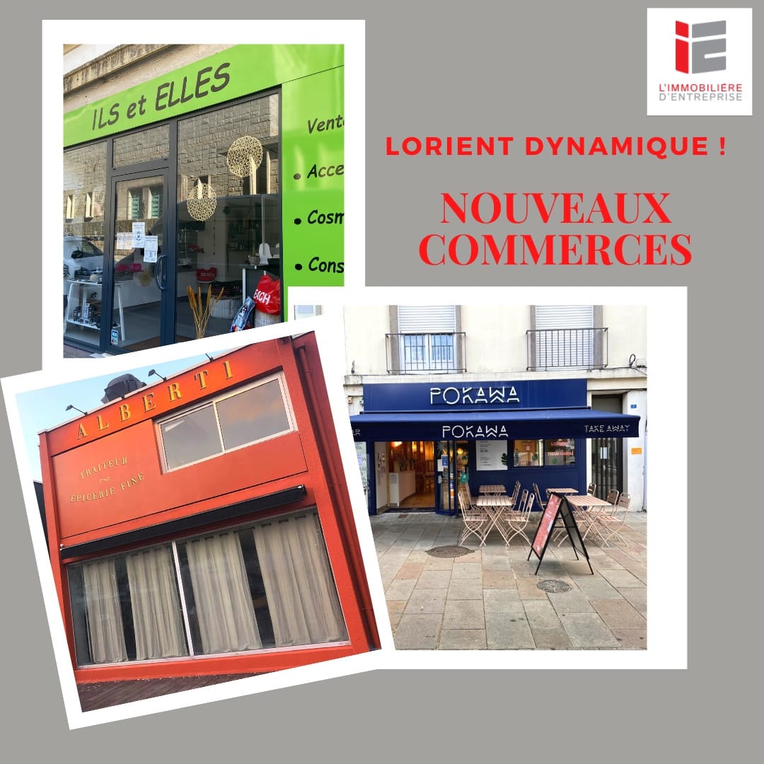 NOUVEAUX COMMERCES EN CENTRE-VILLE DE LORIENT