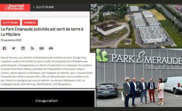 INAUGURATION PARK EMERAUDE Le Journal des entreprises