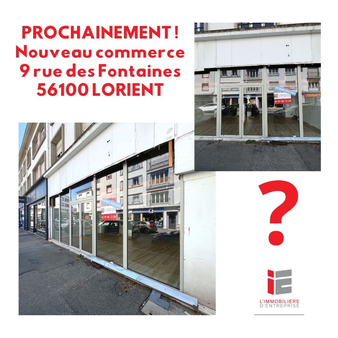 Prochainement nouveau commerce a Lorient