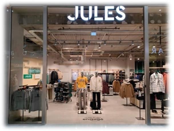 Magasin discount jules vannes